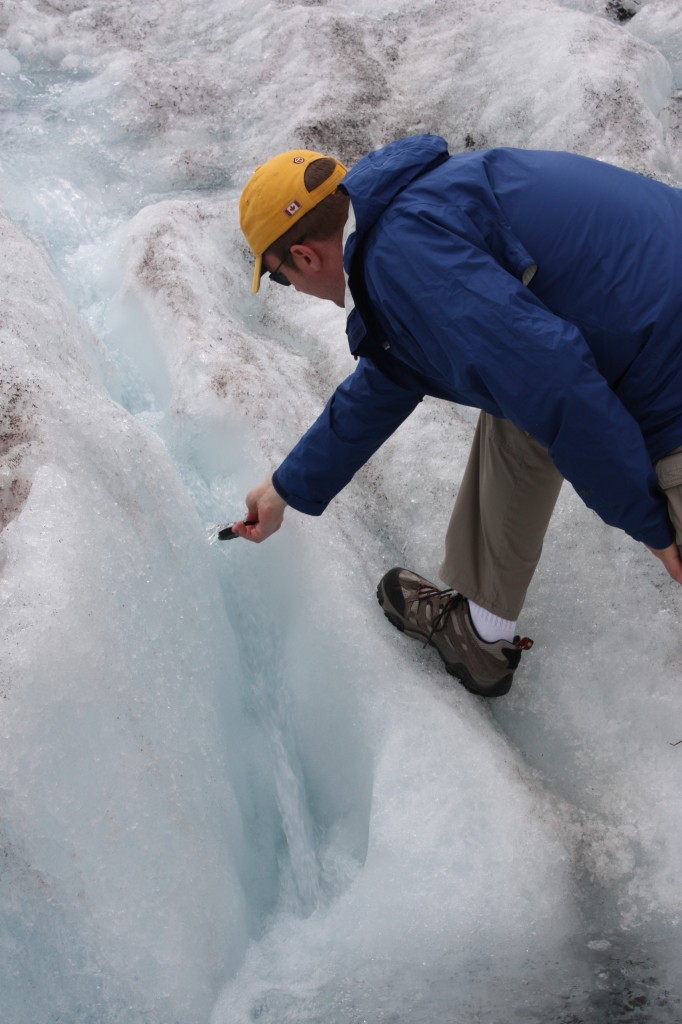 Water that could be up to 900 years old, and exposed to the atmosphere just now!