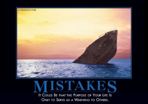 mistakes